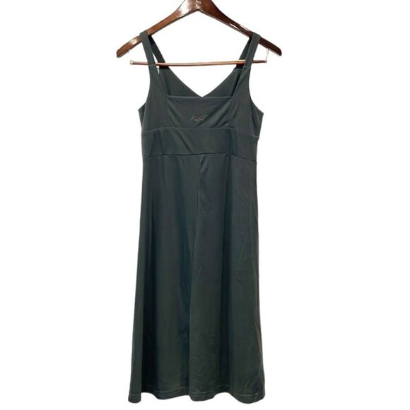 Kuhl Prima Knit Sleeveless Outdoor A-line Dress Dark Olive Green women’s Sz Sm - Picture 4 of 9